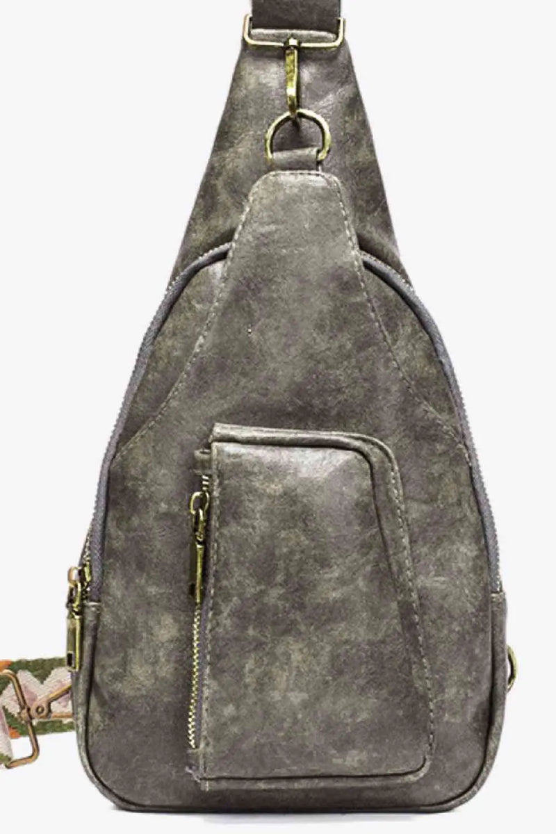 Vegan leather Ally Sling Bag
