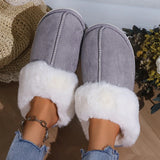 Indoor Fur Slippers - The Next Door Neighbor 