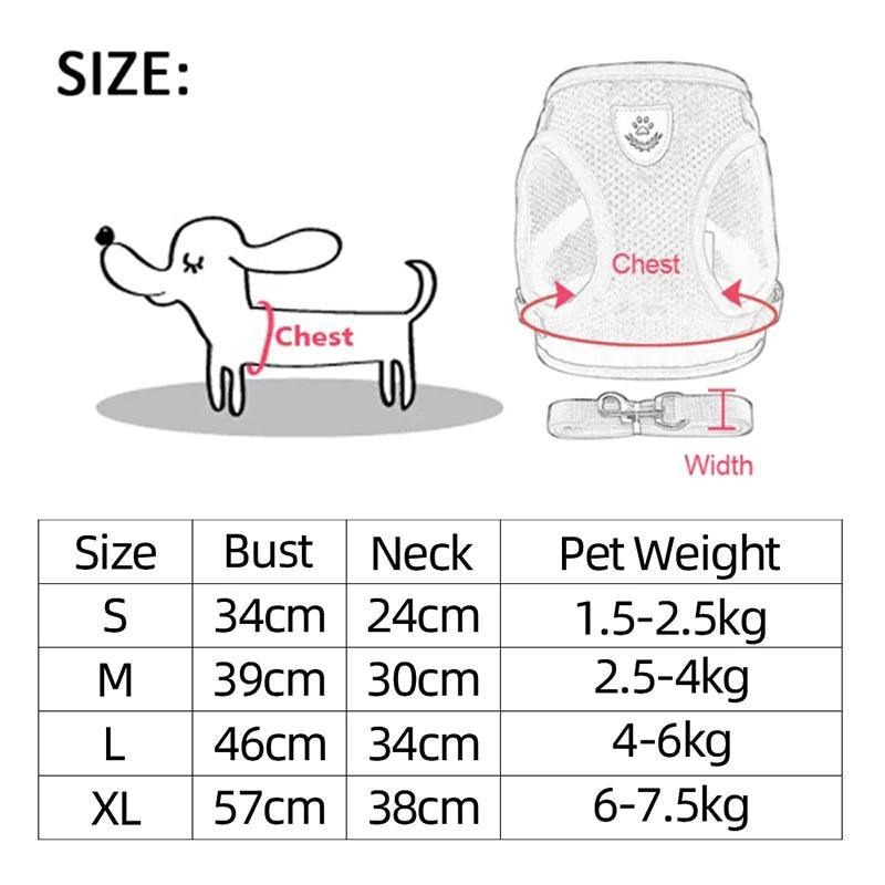 Cat or Dog Adjustable Pet Harness - The Next Door Neighbor 