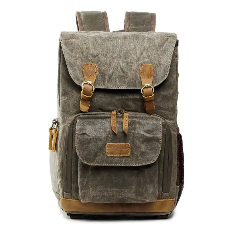 Deluxe Vintage Photographers Backpack - The Next Door Neighbor 