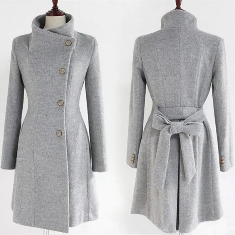 Woman's Cashmere Long Winter Coat