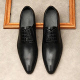 Men's Italian Oxford Dress Shoes - The Next Door Neighbor 