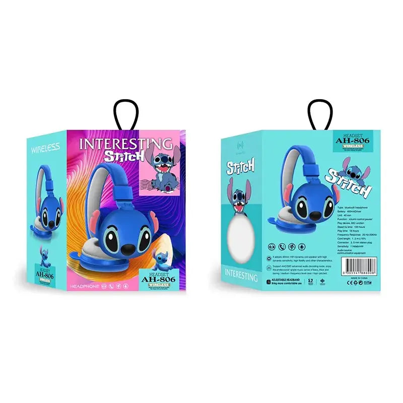 Disney's Stitch Wireless Bluetooth Headphones