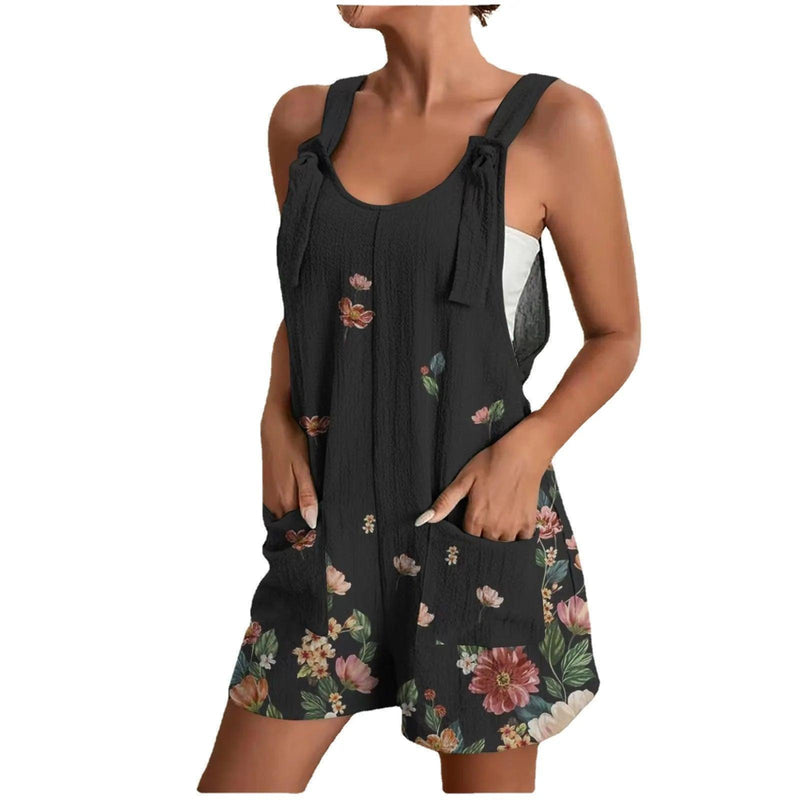 Lightweight Summer Shorts Romper