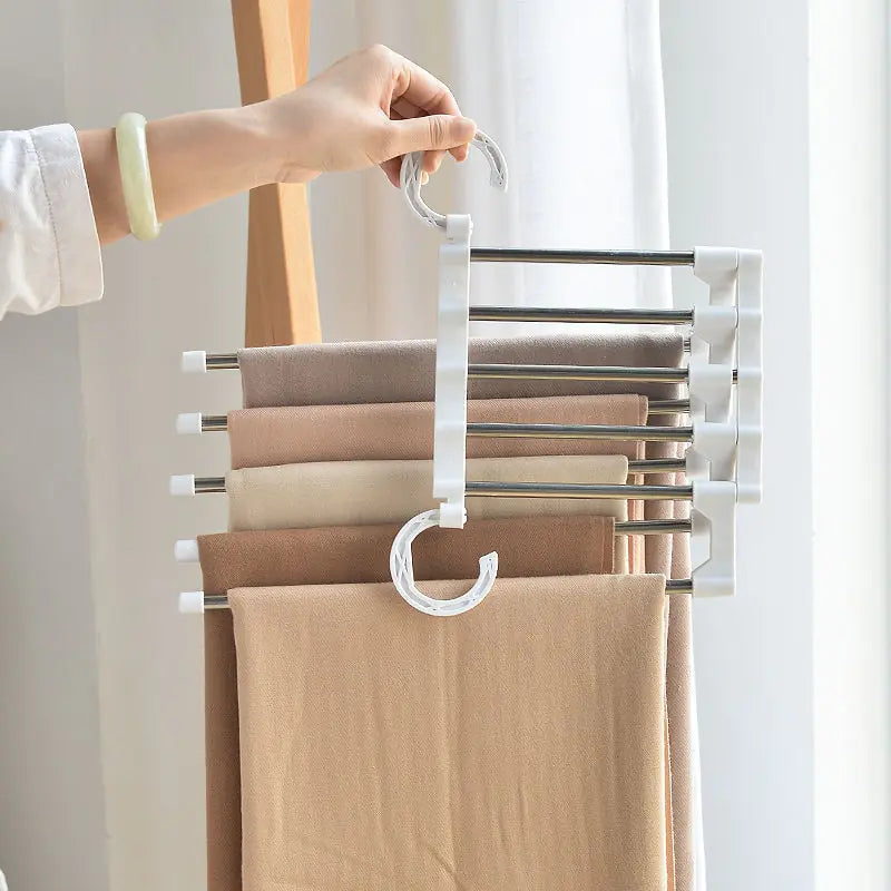 5-in-1 Pant Rack Shelves