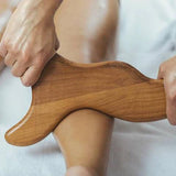 Natural-Wood GuaSha Full Body Lymphatic Drainage Tool - The Next Door Neighbor 