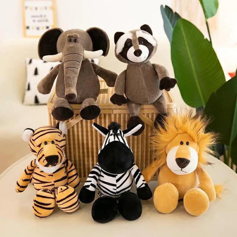 Jungle Animals Stuffed Toys - The Next Door Neighbor 