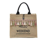 Summer Weekend Bag - The Next Door Neighbor 