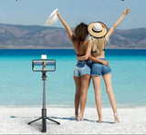 4 in 1 Selfie Tripod With Integrated Light