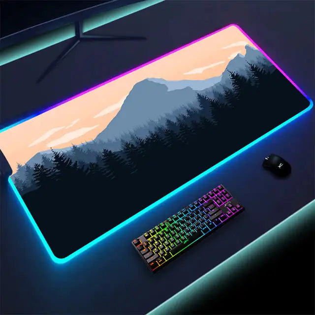 Luminous LED Lighting Desk Pad