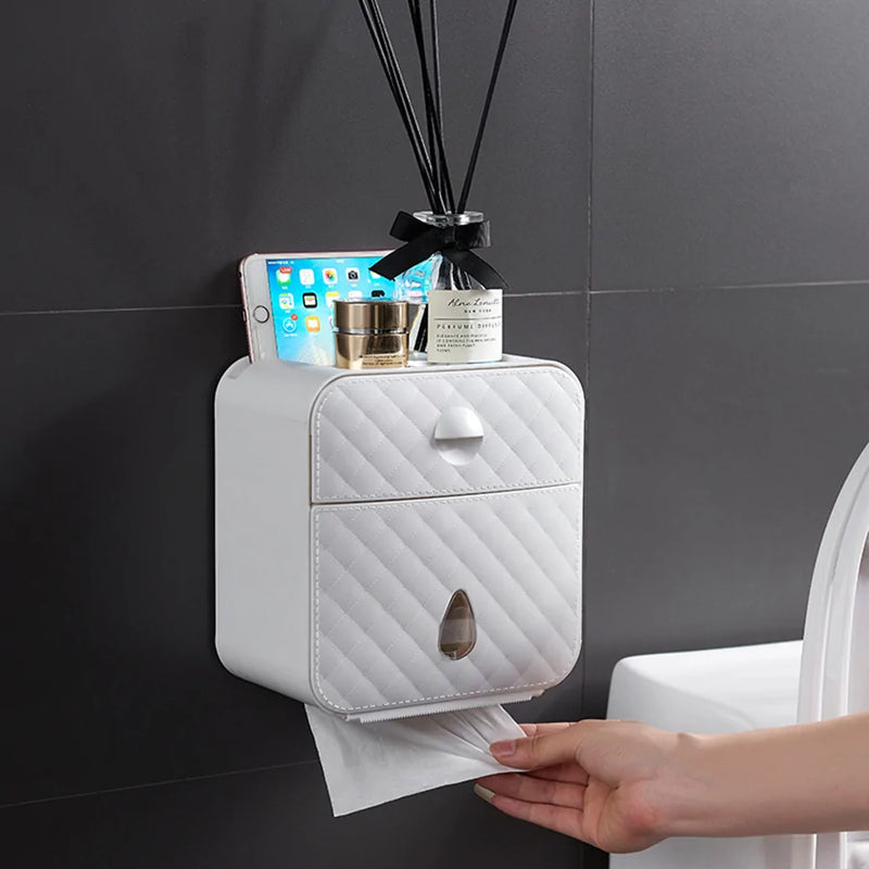 Ultimate Wall Mount Toilet Paper Holder - The Next Door Neighbor 