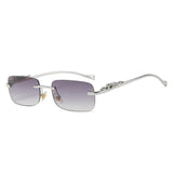 Rimless Square Sunglasses - The Next Door Neighbor 