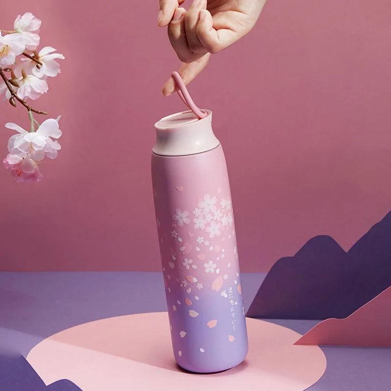 Japanese Sakura Thermos Bottle - The Next Door Neighbor 