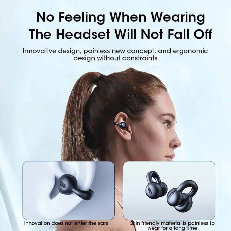 Bone Conduction Wireless Bluetooth 5.3 Earphones