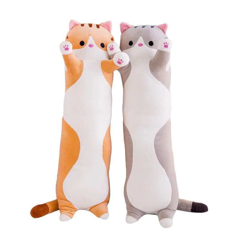 Cute Long Cat Pillow - The Next Door Neighbor 