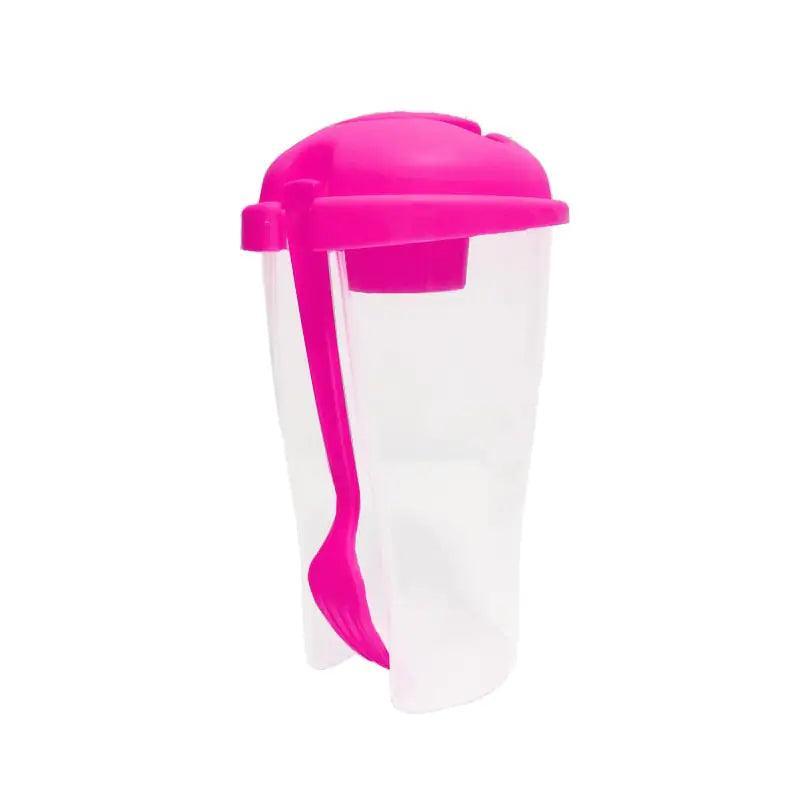 Shaker Cup Container with Fork Set - The Next Door Neighbor 