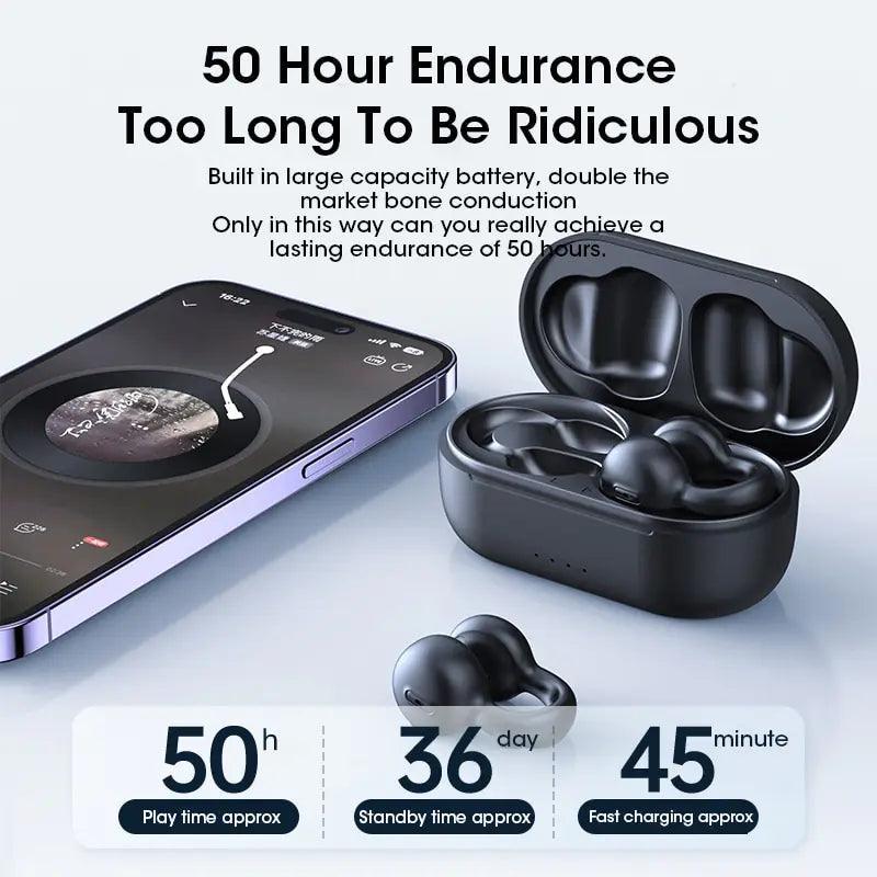 Bone Conduction Wireless Bluetooth 5.3 Earphones