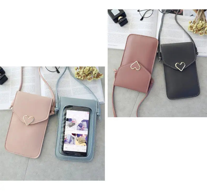 Crossbody Touch Screen Mobile Phone - The Next Door Neighbor 