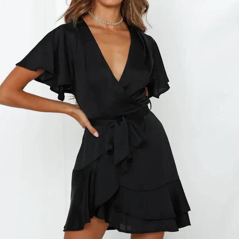 Summer Ruffle Mini Dress