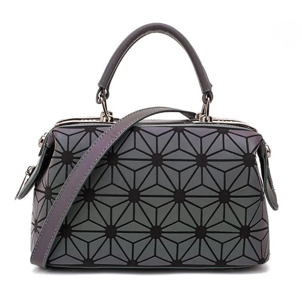 Luminous Geometric Handbag