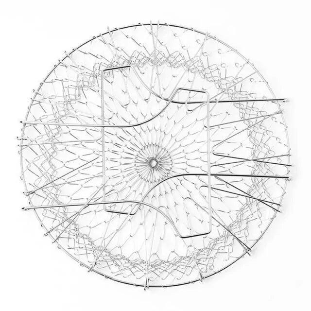304 Stainless Steel Foldable Fryer Basket - The Next Door Neighbor 