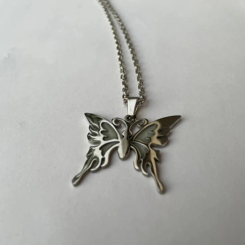 Butterfly Glow Necklace