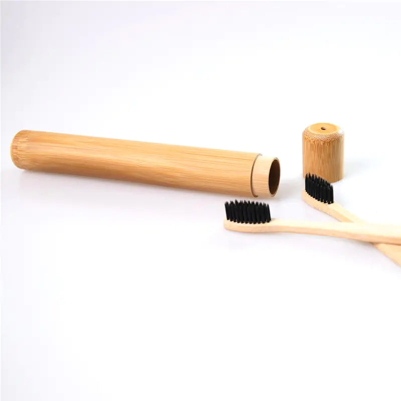 Bamboo Toothbrush Set - The Next Door Neighbor 