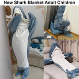 Fuzzy Shark Wearable Blanket - The Next Door Neighbor 